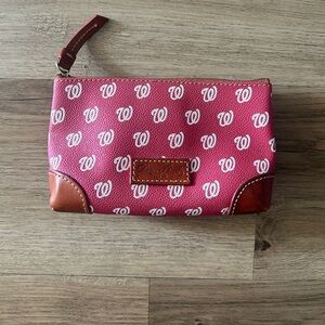 Dooney & Bourke x MLB Washington Nationals Wristlet Pouch – NWOT
